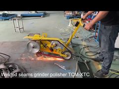 Εύκολη λειτουργία επιφάνειας φύλλου χάλυβα συγκολλημένες αρθρώσεις Στρίφτης χειριστή γυαλιστήρα